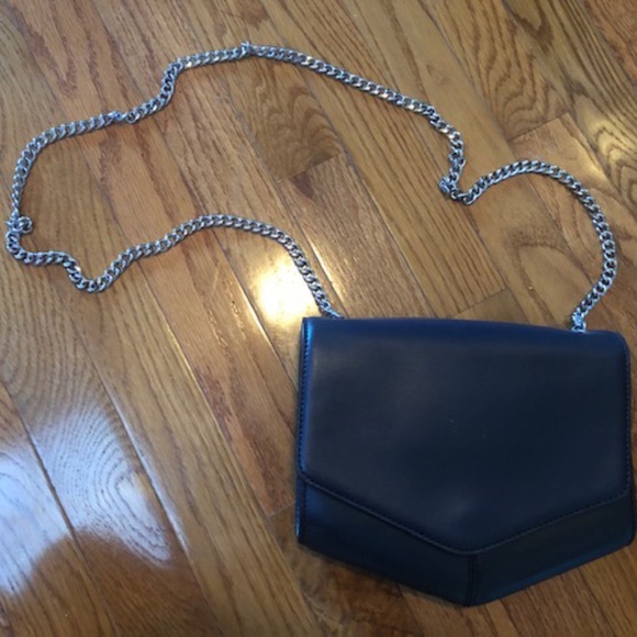 Sandro Paris leather shoulder/cross body - Picture 1 of 5